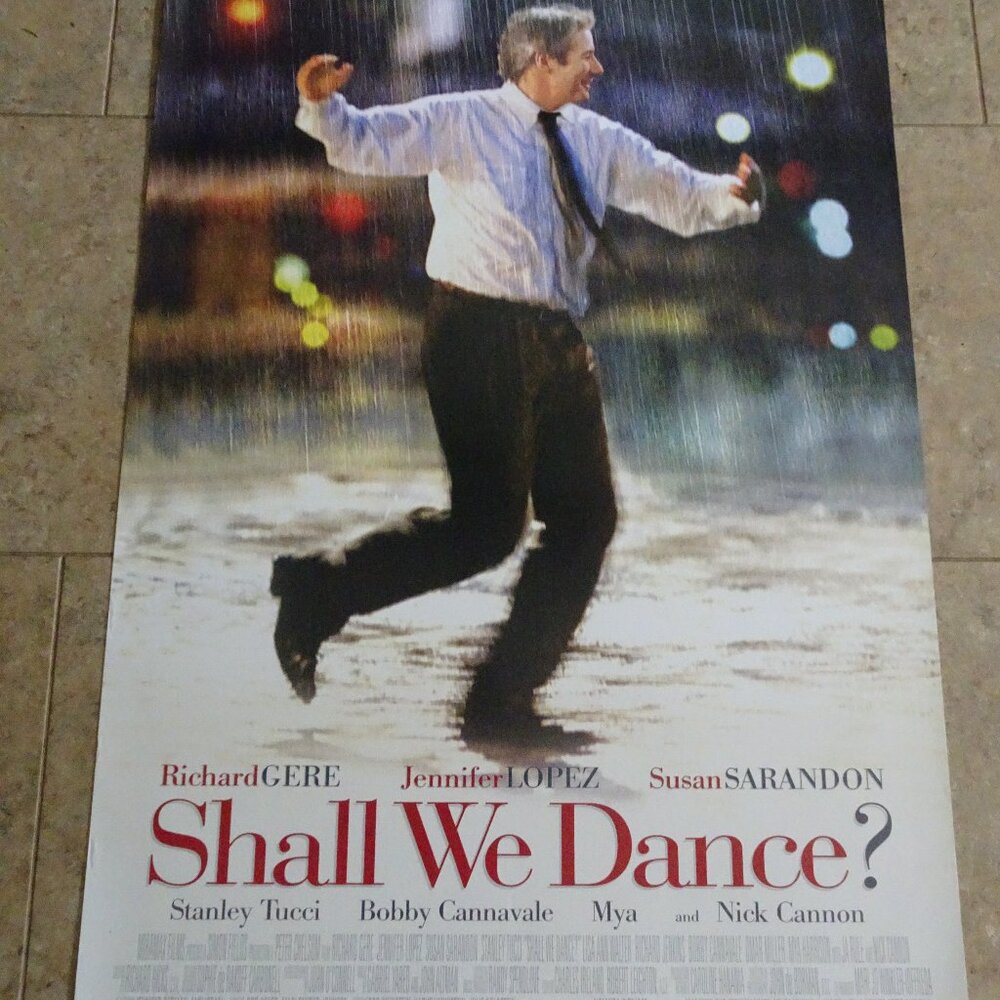 Shall We Dance? - Movie Poster - with Richard Gere - Step Out Of The Ordinary